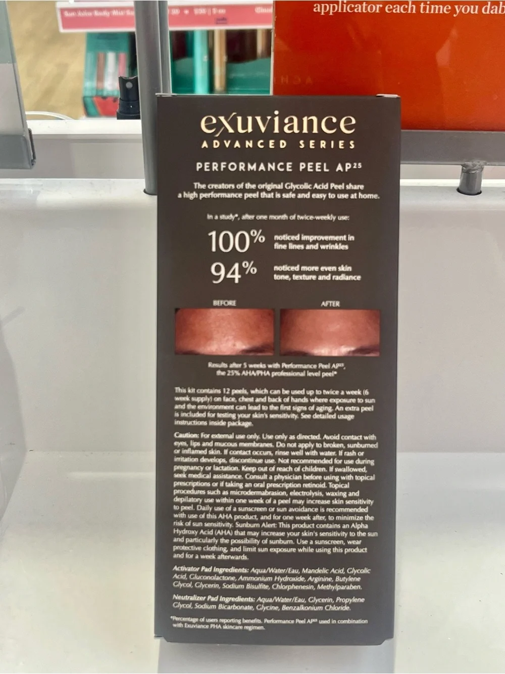 Exuviance Performance Peel